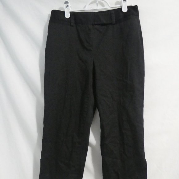 STYLE & CO PETITE Stretch | 6P | Casual Black Pants With Zip Bottom Sides | NWOT - Picture 1 of 16